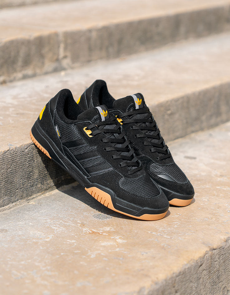 adidas Tekkira Cup Skate Shoes - Carbon/Carbon/Core Black