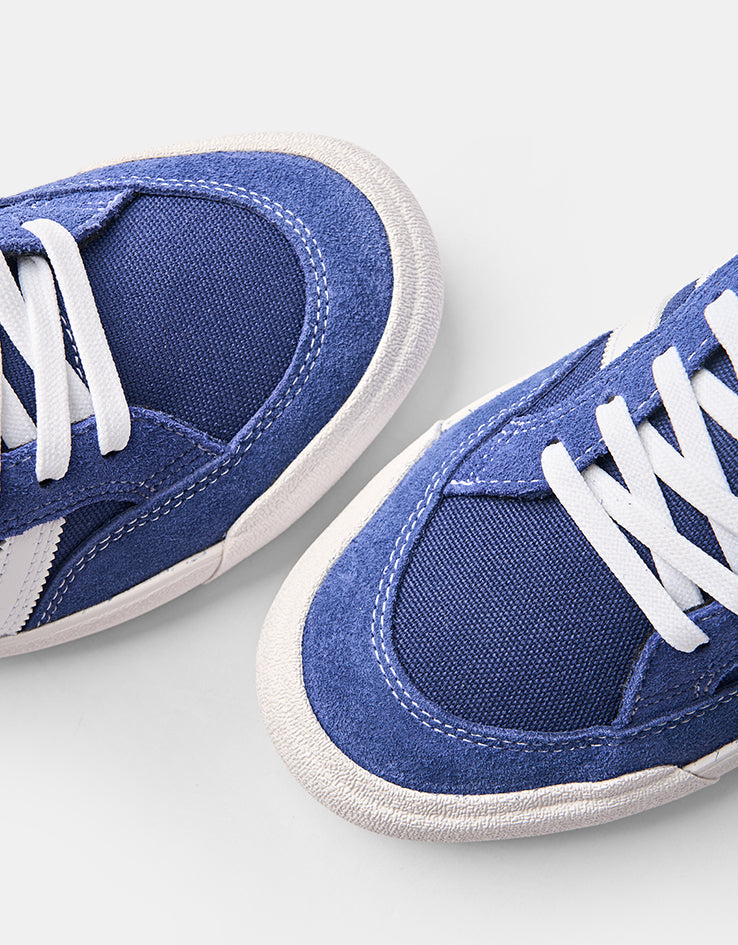 adidas Nora Skate Shoes - Dark Blue/White/Gold Metallic