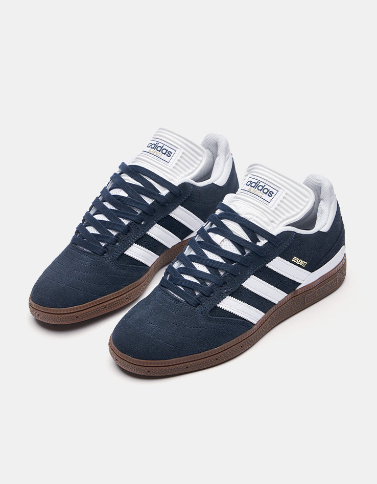 adidas Busenitz Skate Shoes - Aurora Ink/White/Gum