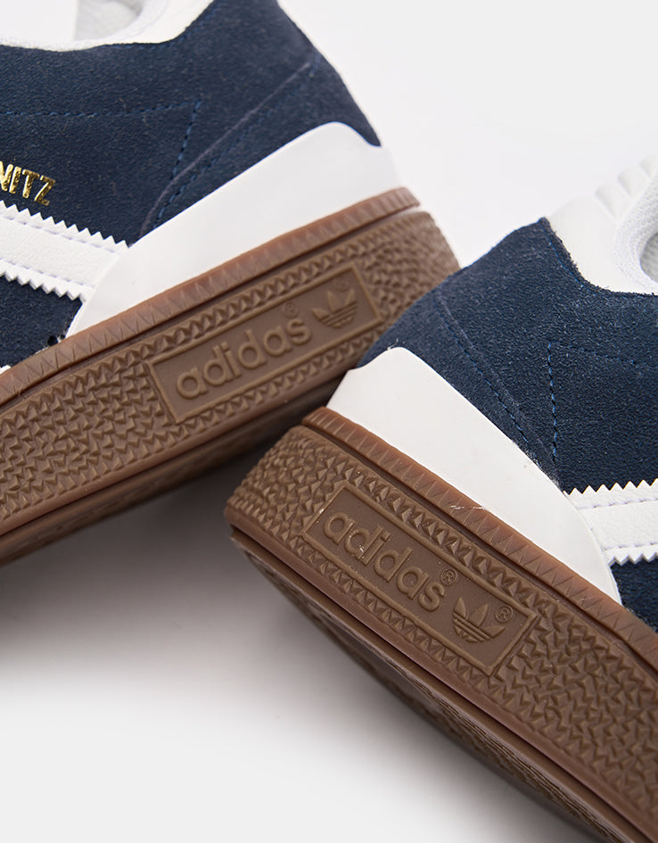 adidas Busenitz Skate Shoes - Aurora Ink/White/Gum
