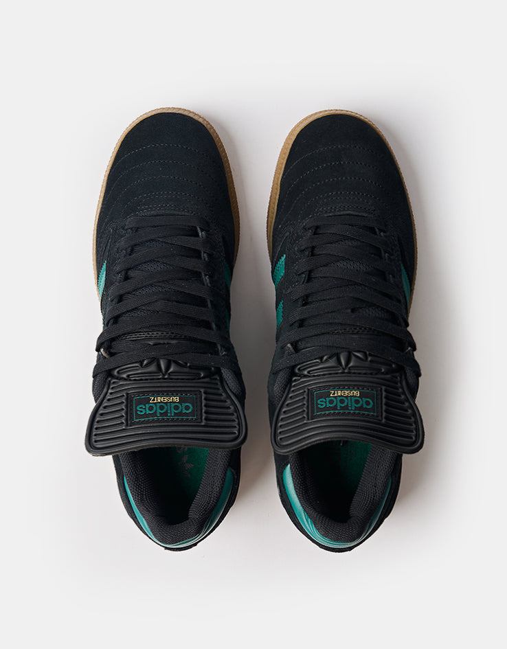 adidas Busenitz Skate Shoes - Core Black/Collegiate Green/Gum