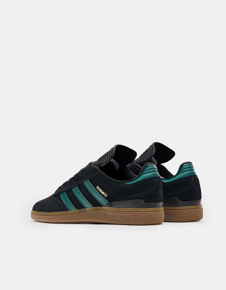 adidas Busenitz Skate Shoes - Core Black/Collegiate Green/Gum