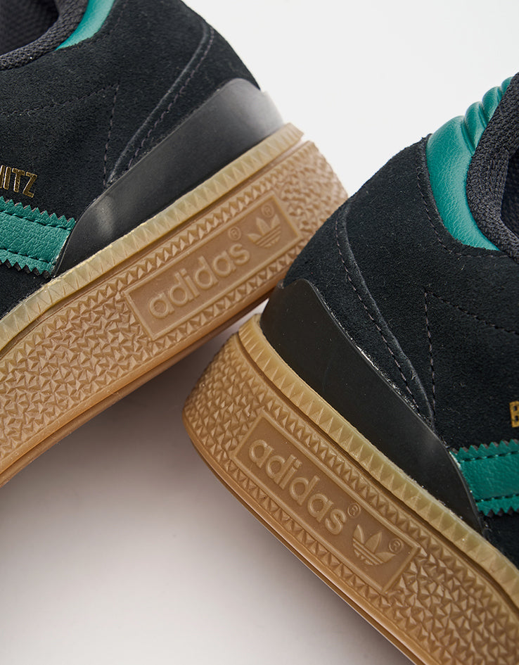 adidas Busenitz Skate Shoes - Core Black/Collegiate Green/Gum