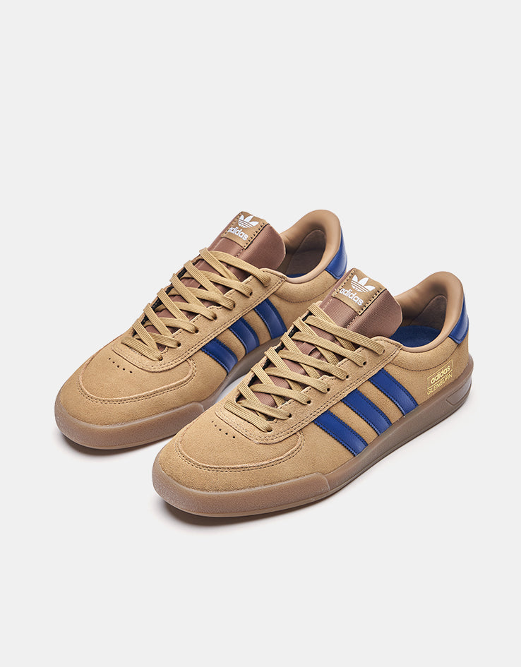 adidas Glenburn Skate Shoes - Cardboard/Muted Purple/Gum