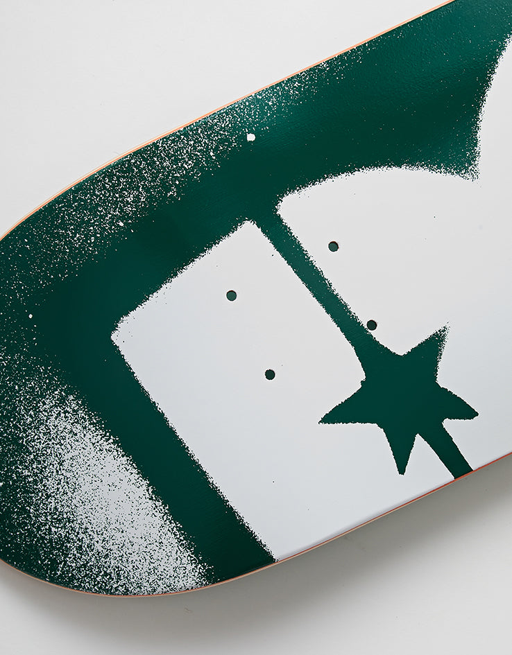 DGK OG Logo Forest Green Skateboard Deck - 8.25"