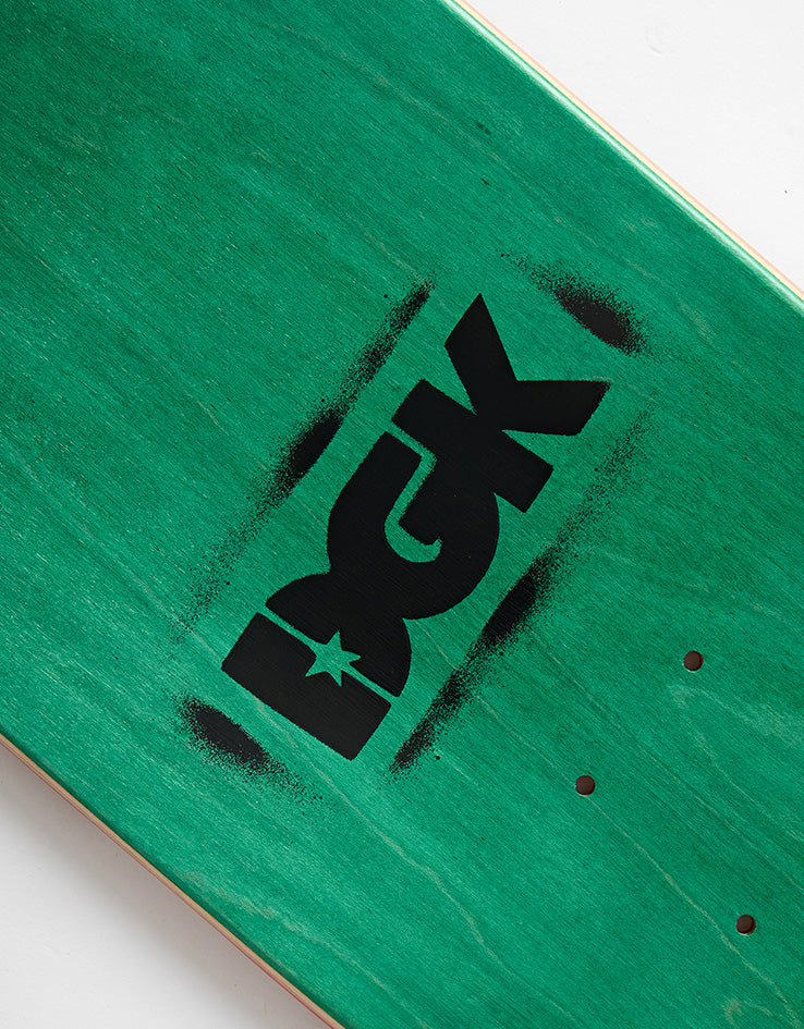 DGK OG Logo Black Skateboard Deck - 8.5"