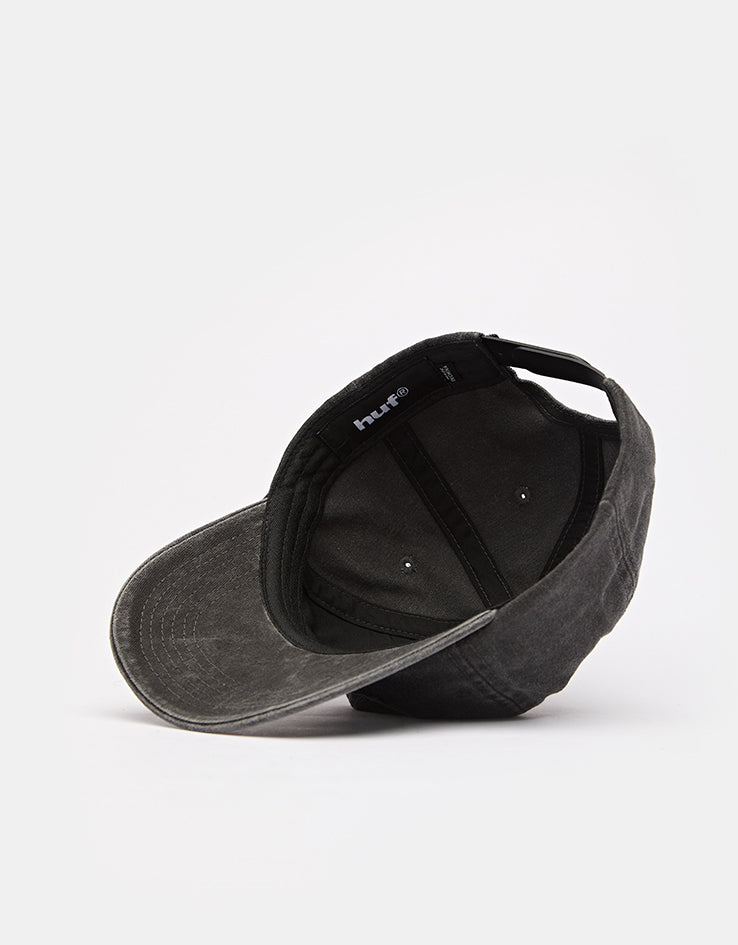 HUF Pacific Wash Snapback Cap - Black