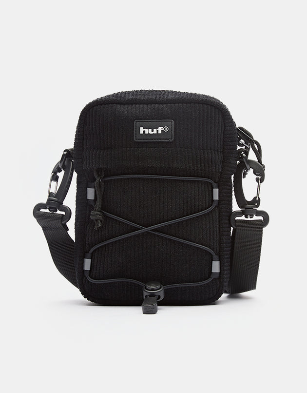HUF Corduroy Bowery Cross Body Bag - Black