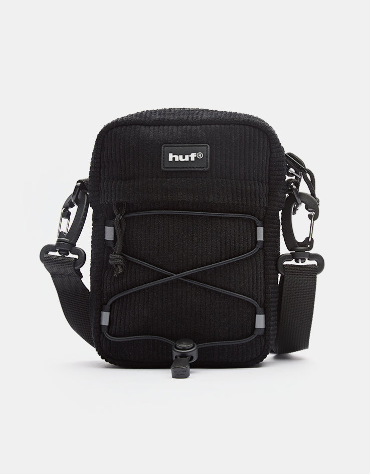 HUF Corduroy Bowery Cross Body Bag - Black