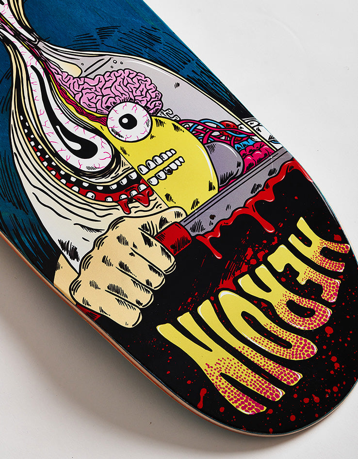 Heroin Razor Egg Merged Skateboard Deck - 9.25”