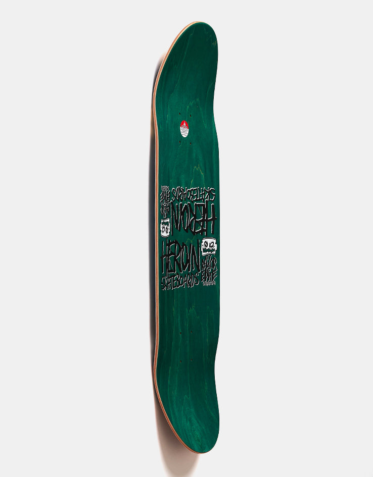 Heroin Razor Egg Merged Skateboard Deck - 9.25”