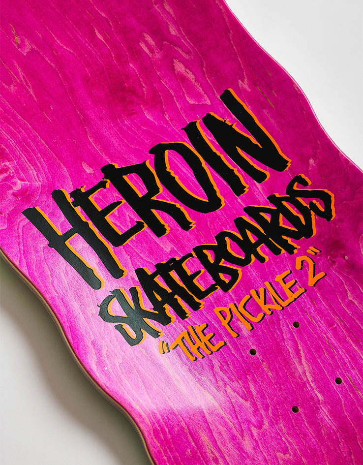 Heroin Pickle 2 Skateboard Deck - 11.125”