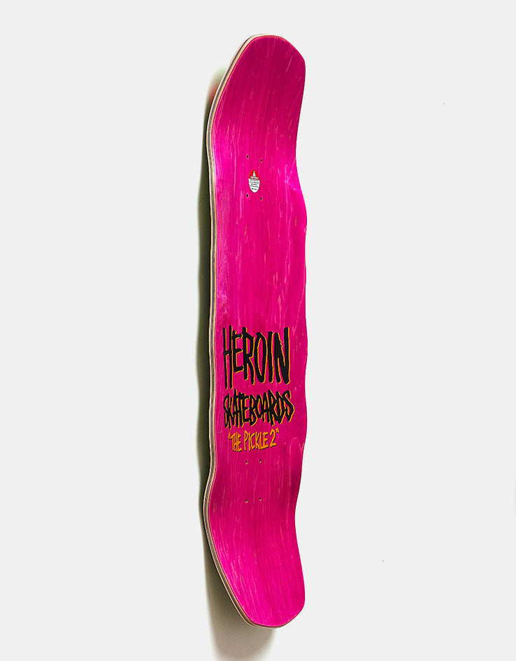 Heroin Pickle 2 Skateboard Deck - 11.125”