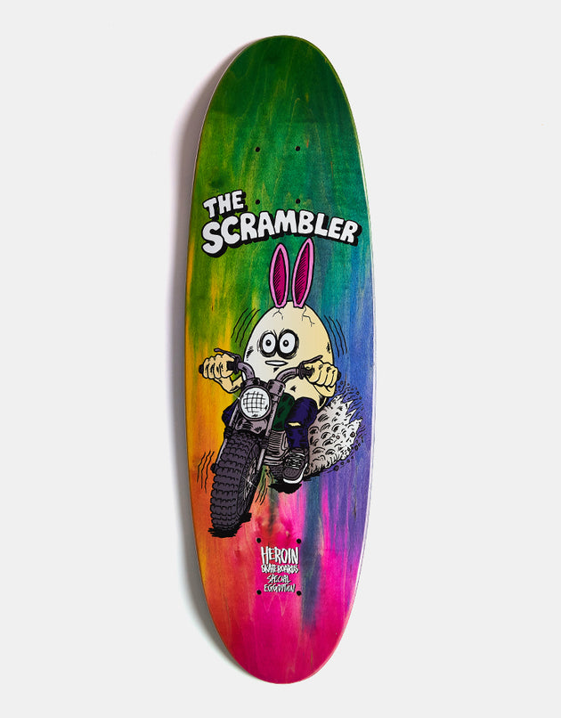 Heroin The Scrambler Skateboard Deck - 7.875”