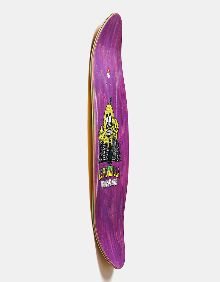Heroin Lemonzilla Skateboard Deck - 13.25”