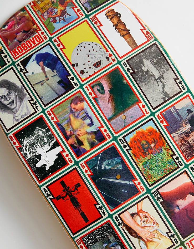 Hockey Playing Cards S1 Skateboard Deck - 8.25"