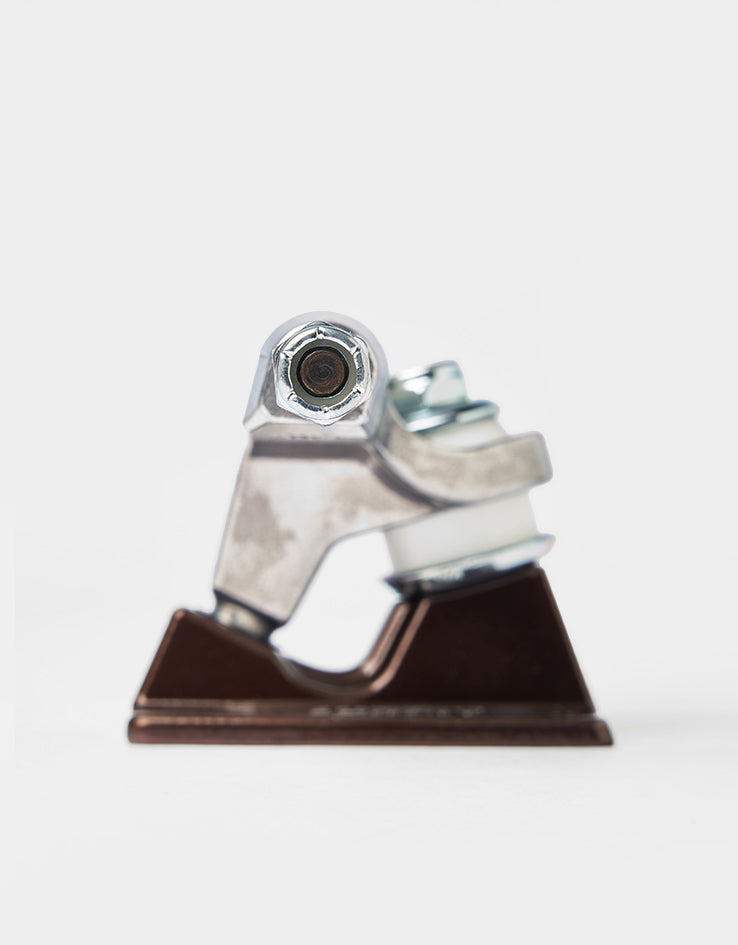 Lurpiv 3 Standard Skateboard Trucks - Polished/Brown (Pair)