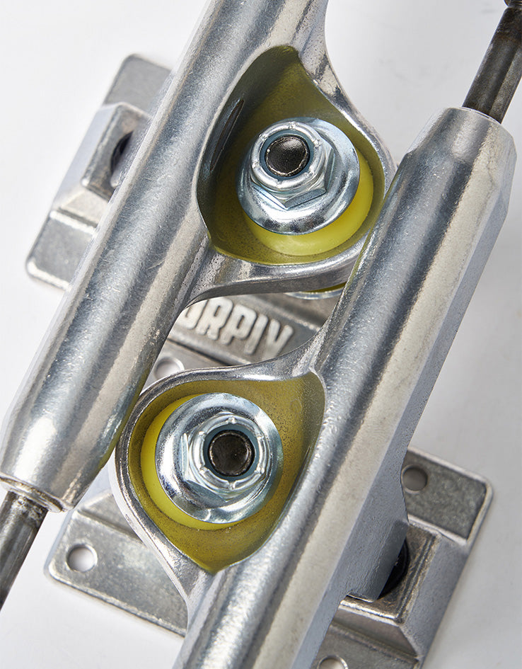 Lurpiv 3 Standard Skateboard Trucks - Polished (Pair)