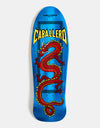 Powell Peralta Caballero Chinese Dragon Aqua Foil Skateboard Deck - 10"