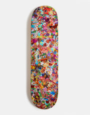 Sci-Fi Fantasy Glick Sticker Collage Skateboard Deck - 8.25"