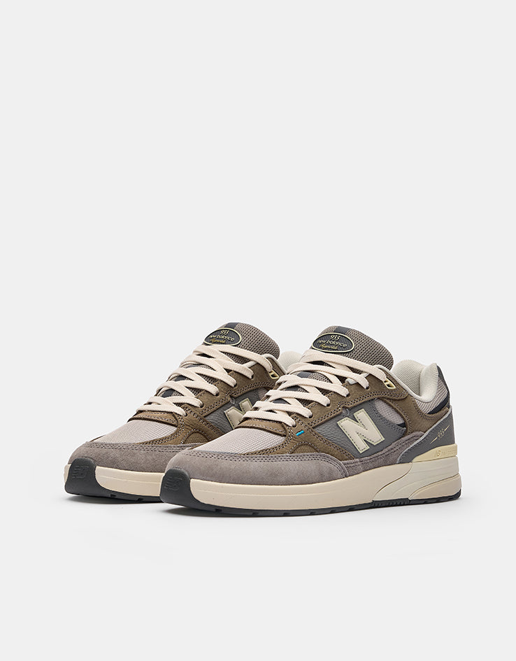 New Balance Numeric 'Grey Days' 933 Andrew Reynolds Skate Shoes - Marblehead/Atlantic Blue