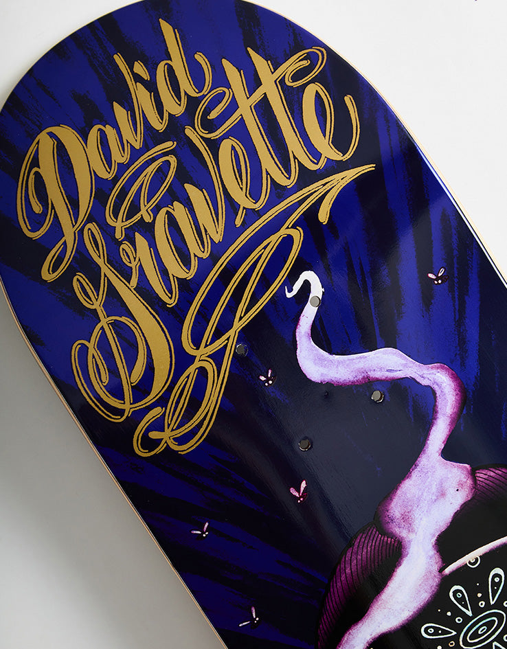 Creature Gravette Hippie Skull 20th Skateboard Deck - 8.3"