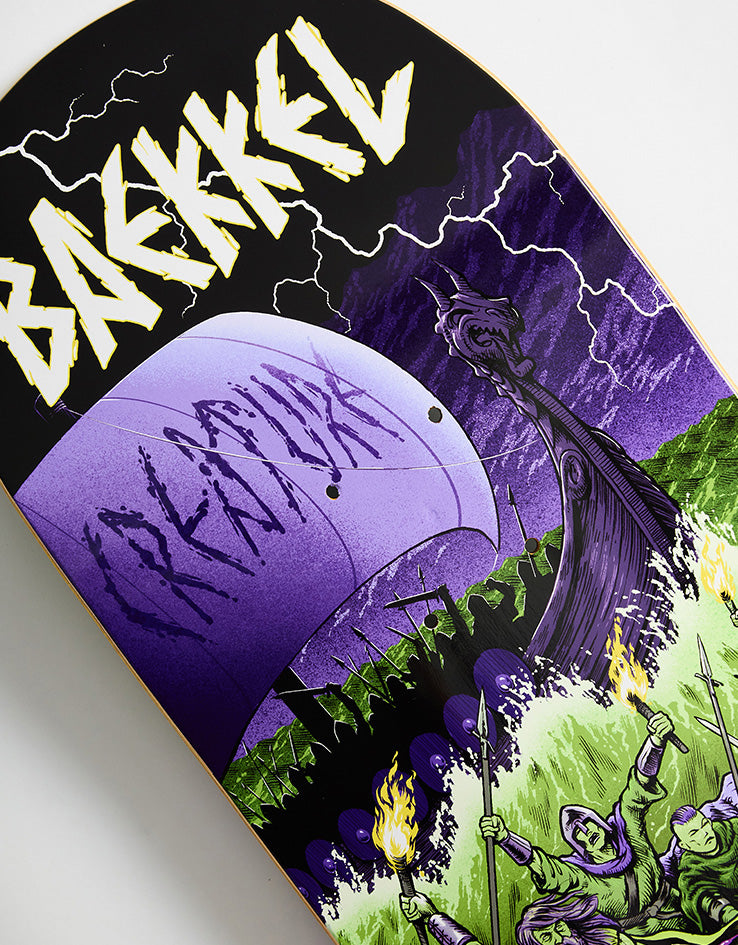 Creature Baekkel Warriors VX Skateboard Deck - 8.6"