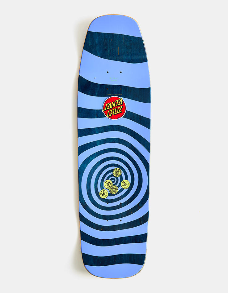 Santa Cruz Delfino Pinball Vision Skateboard Deck - 9.14