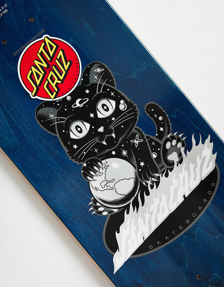 Santa Cruz Asta Space Kitten Twin Skateboard Deck - 8.2"