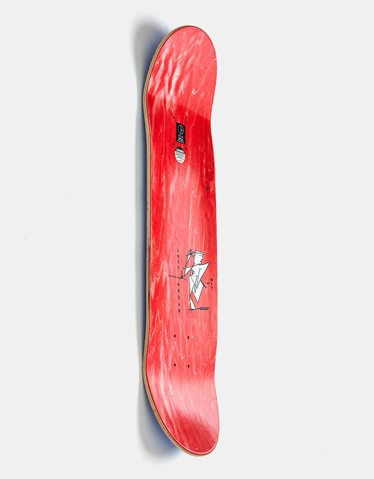 Polar Team Alv Still Pushing Skateboard Deck
