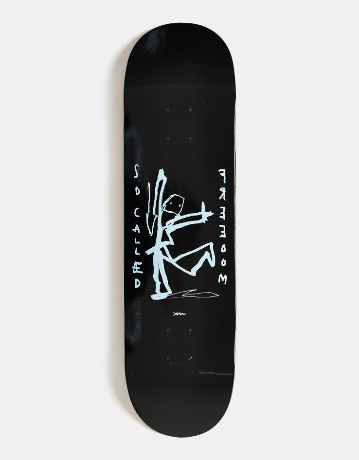Polar Team Alv Freedom 'SHORT' Skateboard Deck - 8.5"