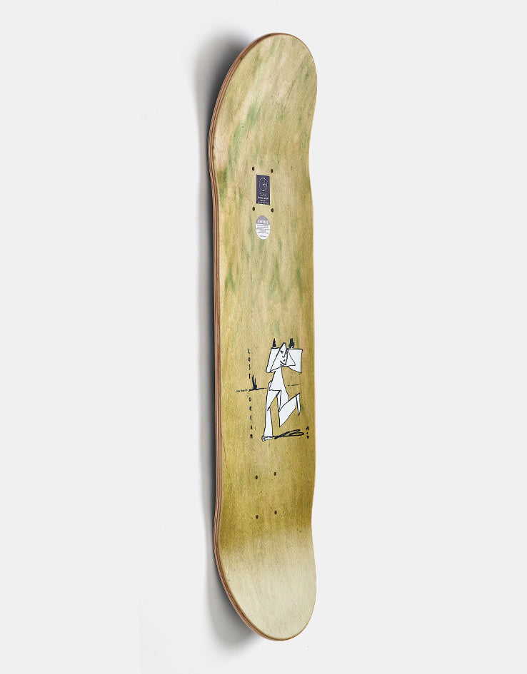Polar Team Alv Freedom 'SHORT' Skateboard Deck - 8.5"