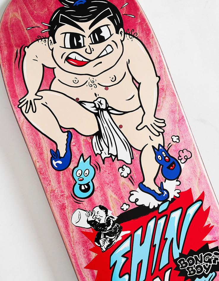 Polar Shin Bongi Boy Pink Skateboard Deck - 8.5"
