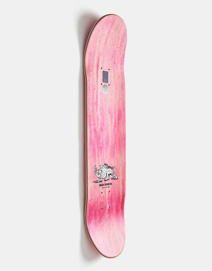 Polar Shin Bongi Boy Pink Skateboard Deck - 8.5