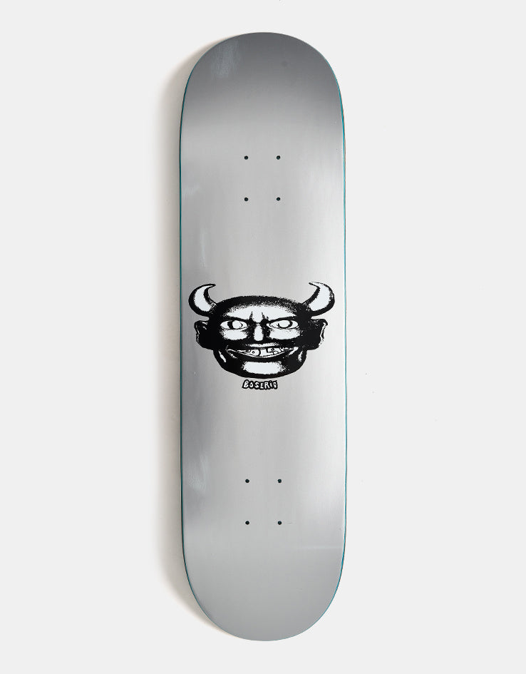 Polar Boserio Silver Devil 'SHORT' Skateboard Deck - 8.5"