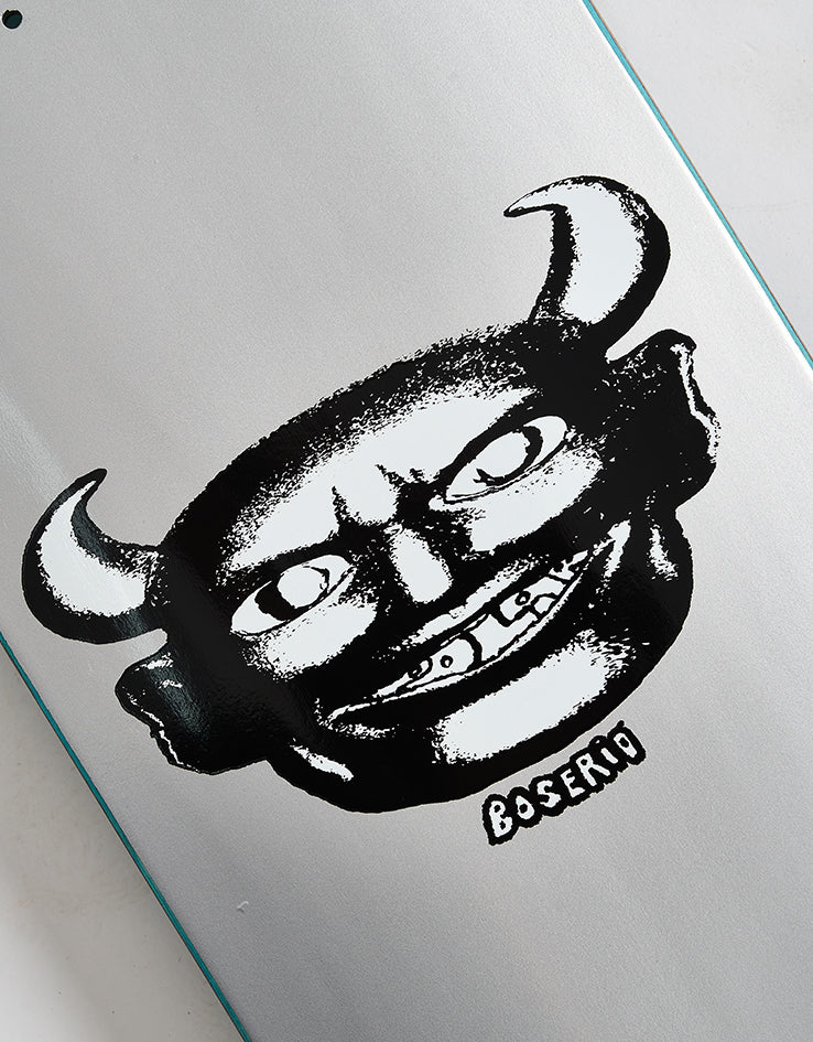Polar Boserio Silver Devil 'SHORT' Skateboard Deck - 8.5"