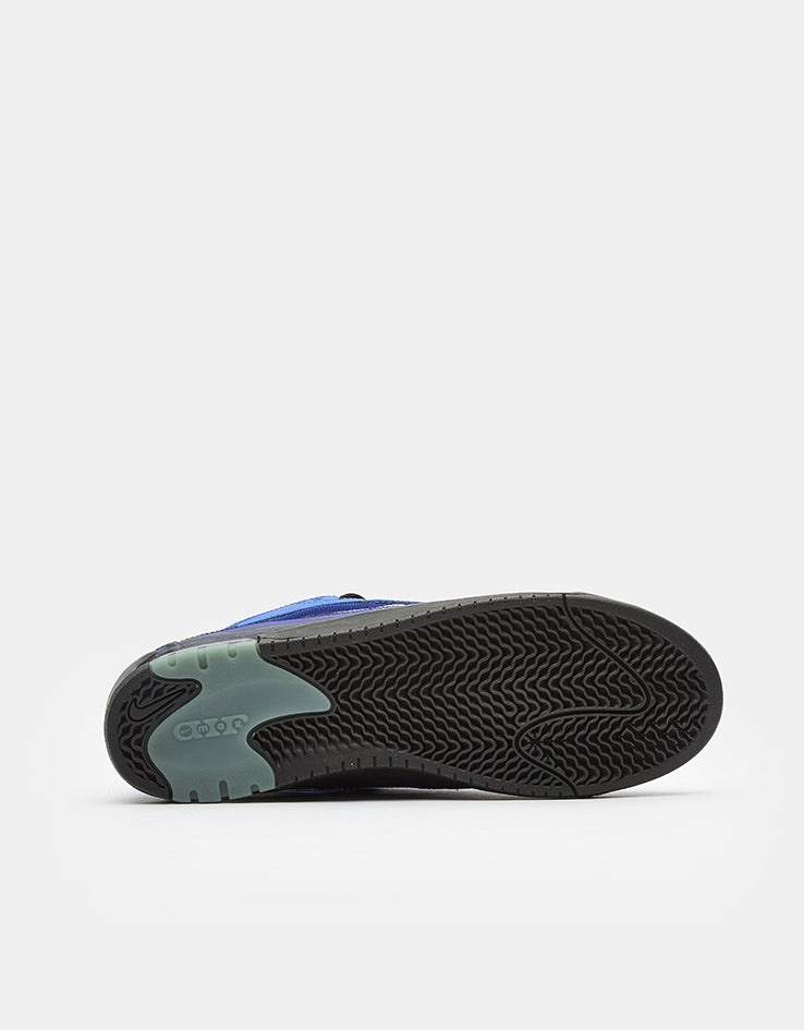 Nike SB Air Max Ishod Skate Shoes - Blue Void/Metallic Silver-Radiant Blue