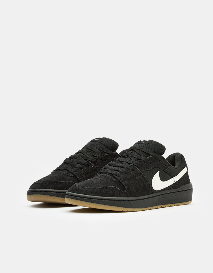 Nike SB Code 58 Skate Shoes - Black/Summit White-Black-Gum Light Brown