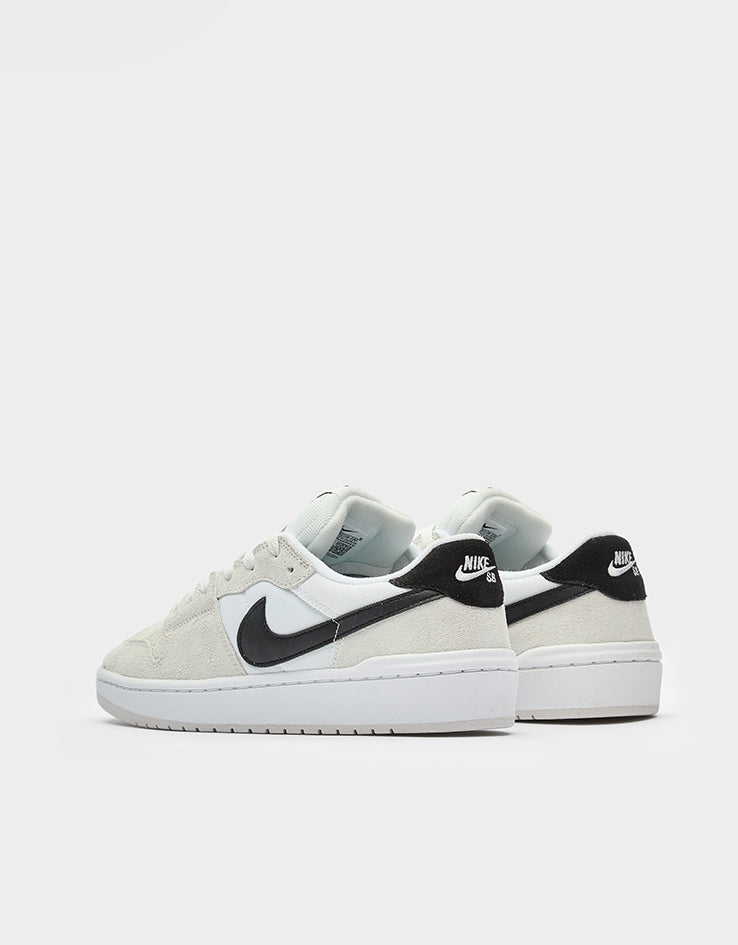 Nike SB Code 58 Skate Shoes - White/Black-Summit White-Black