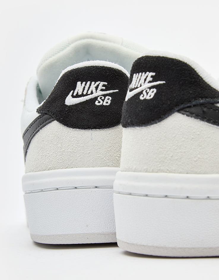 Nike SB Code 58 Skate Shoes - White/Black-Summit White-Black
