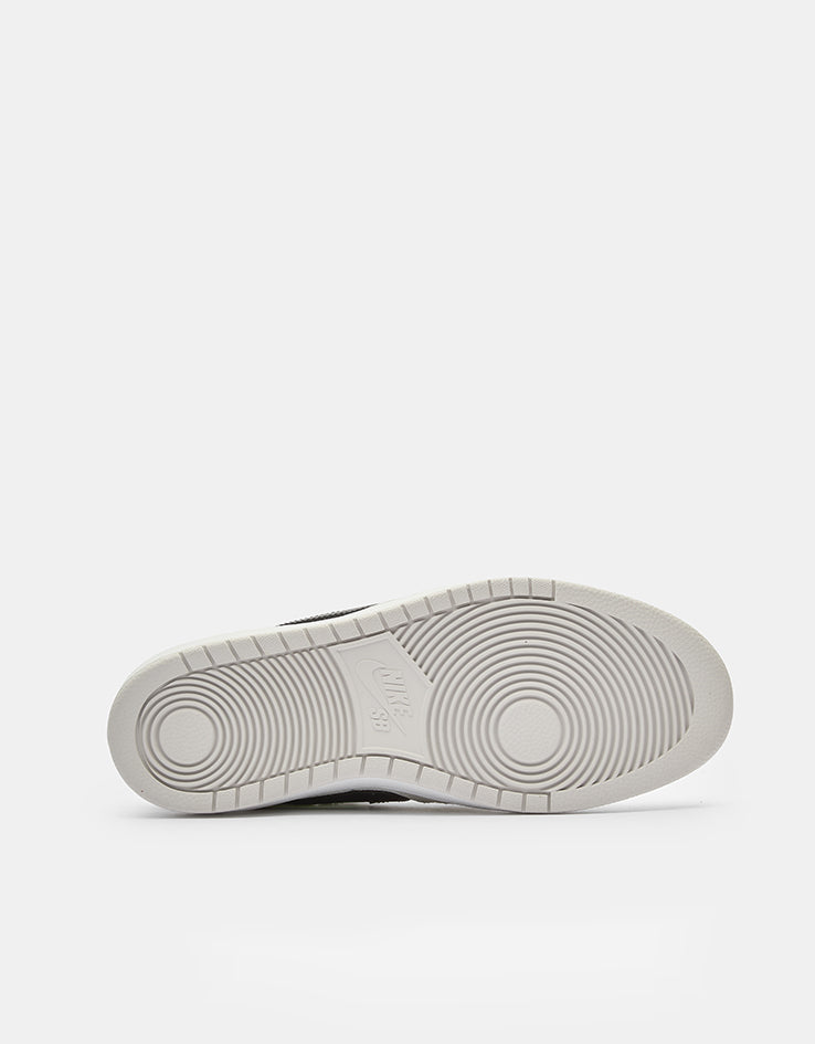 Nike SB Code 58 Skate Shoes - White/Black-Summit White-Black