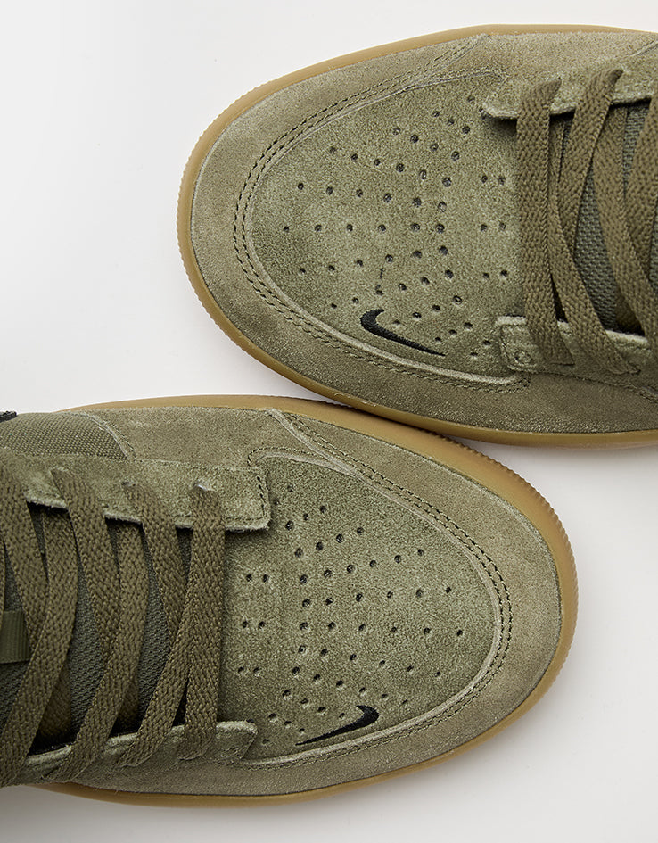 Nike SB Force 58 Skate Shoes - Medium Olive/Black-Medium Olive