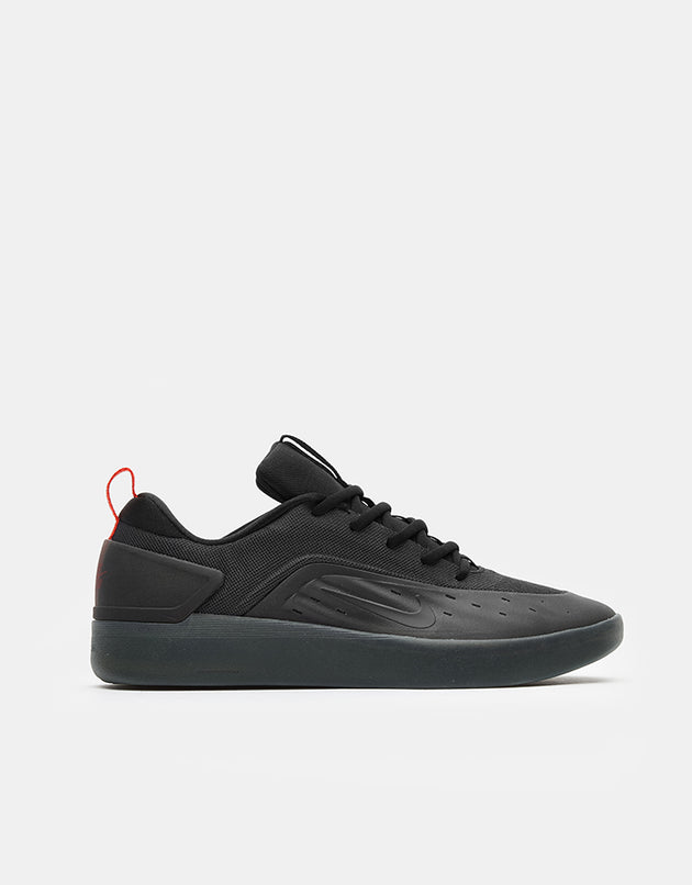 Nike SB Zoom Nyjah 4 Skate Shoes - Cool Grey/White-Wolf Grey-Cool Grey