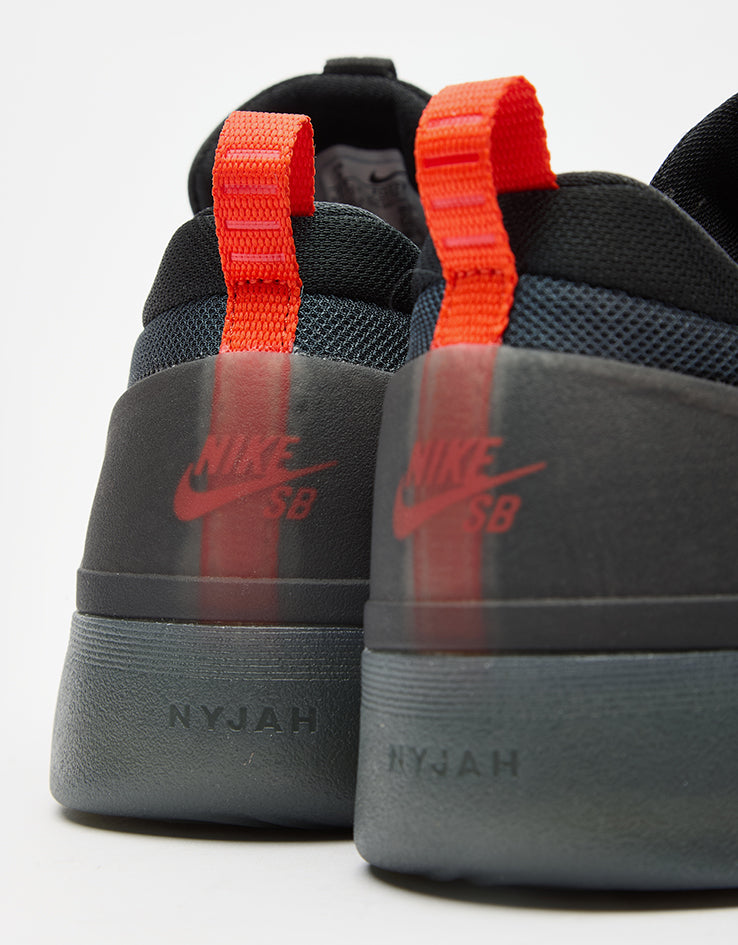 Nike SB Zoom Nyjah 4 Skate Shoes - Cool Grey/White-Wolf Grey-Cool Grey