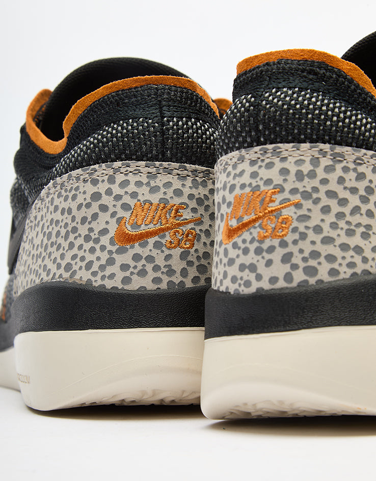 Nike SB PS8 Skate Shoes - Cobblestone/Black-Monarch-Lt Orewood Brn