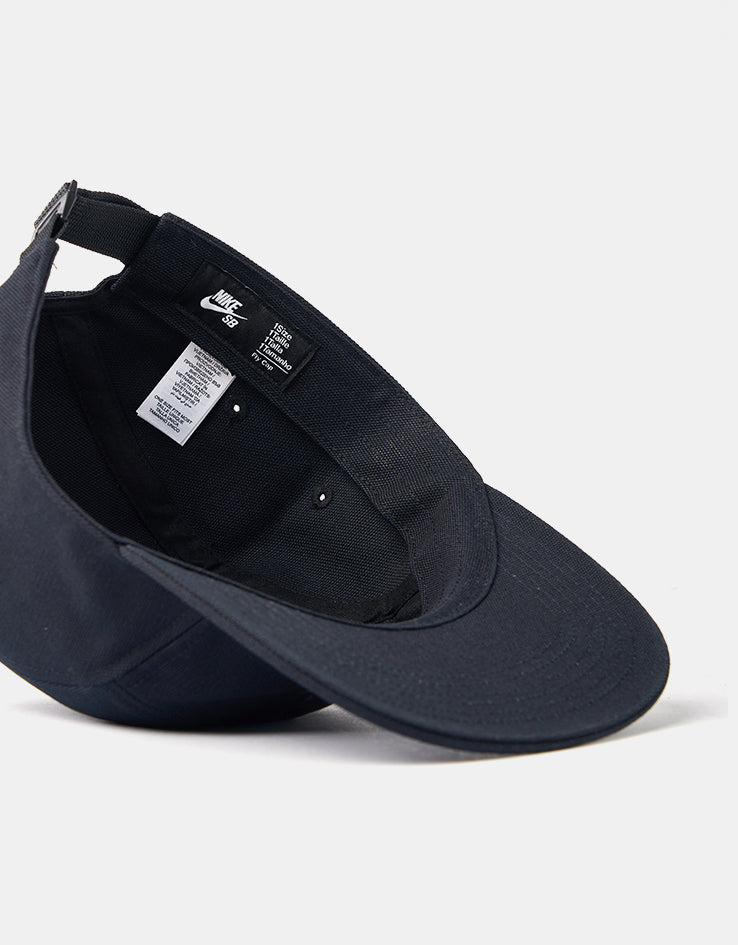 Nike SB Fly 5 Panel Cap - Black/Black/Dark Smoke Grey