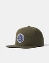 Brixton Oath III Snapback Cap - Moss/Washed Navy