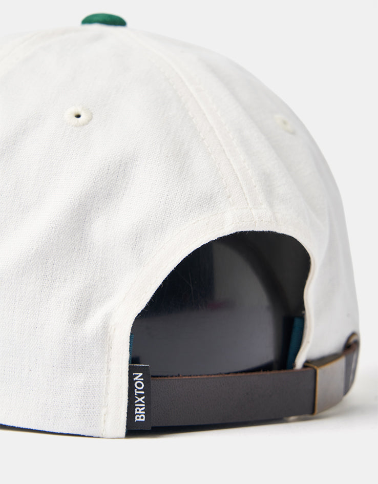 Brixton Big B Cap - Off White/Primal Green