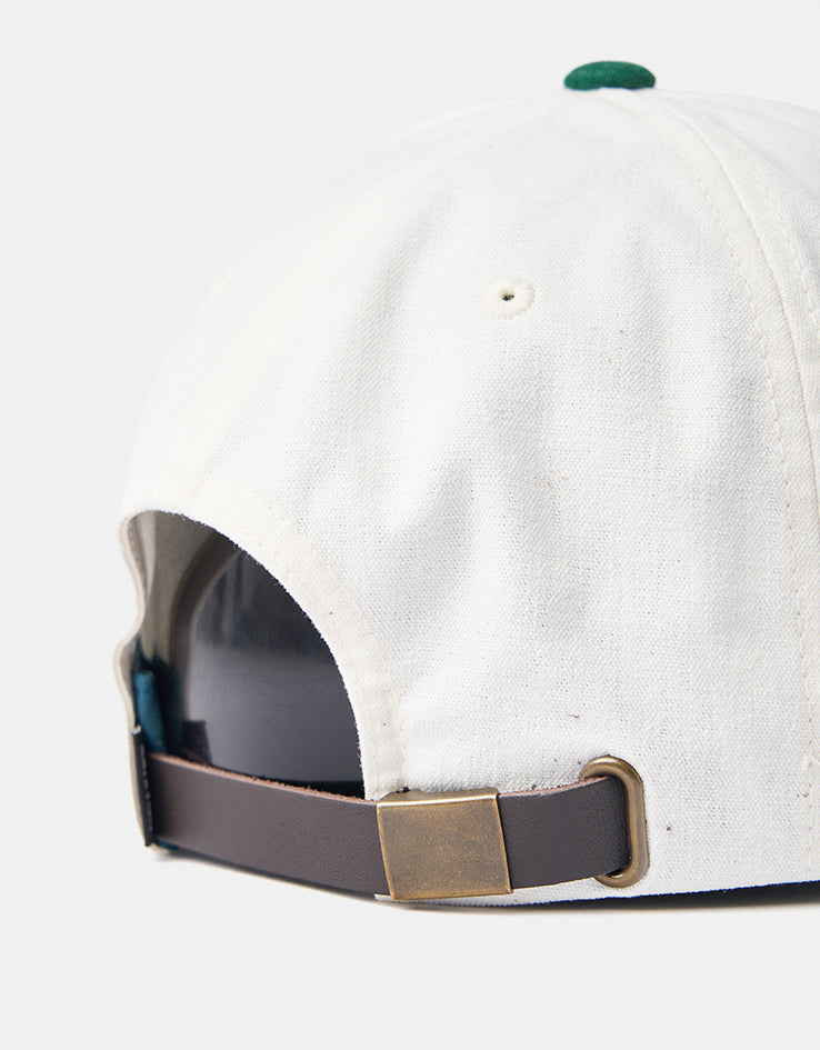 Brixton Big B Cap - Off White/Primal Green