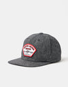 Brixton Dyson Snapback Cap - Black Herringbone
